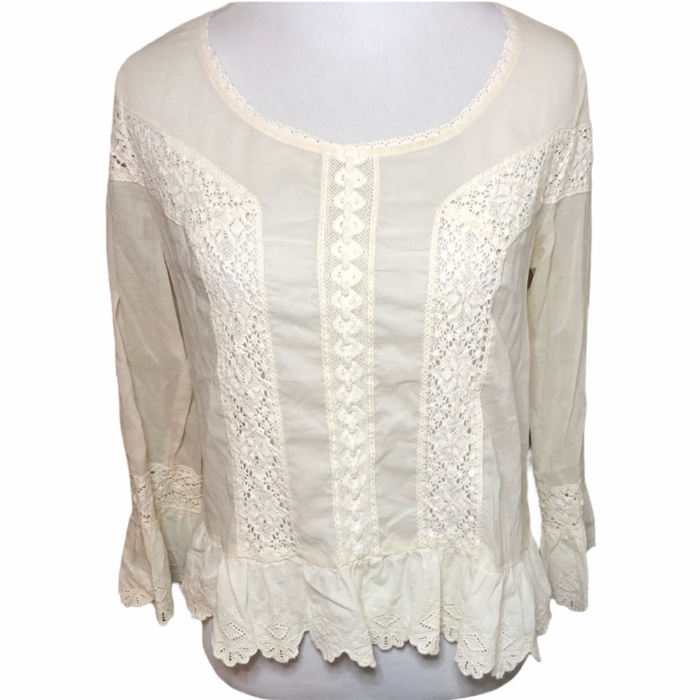 Free People Boho Crop with back Zipper SZ SP
